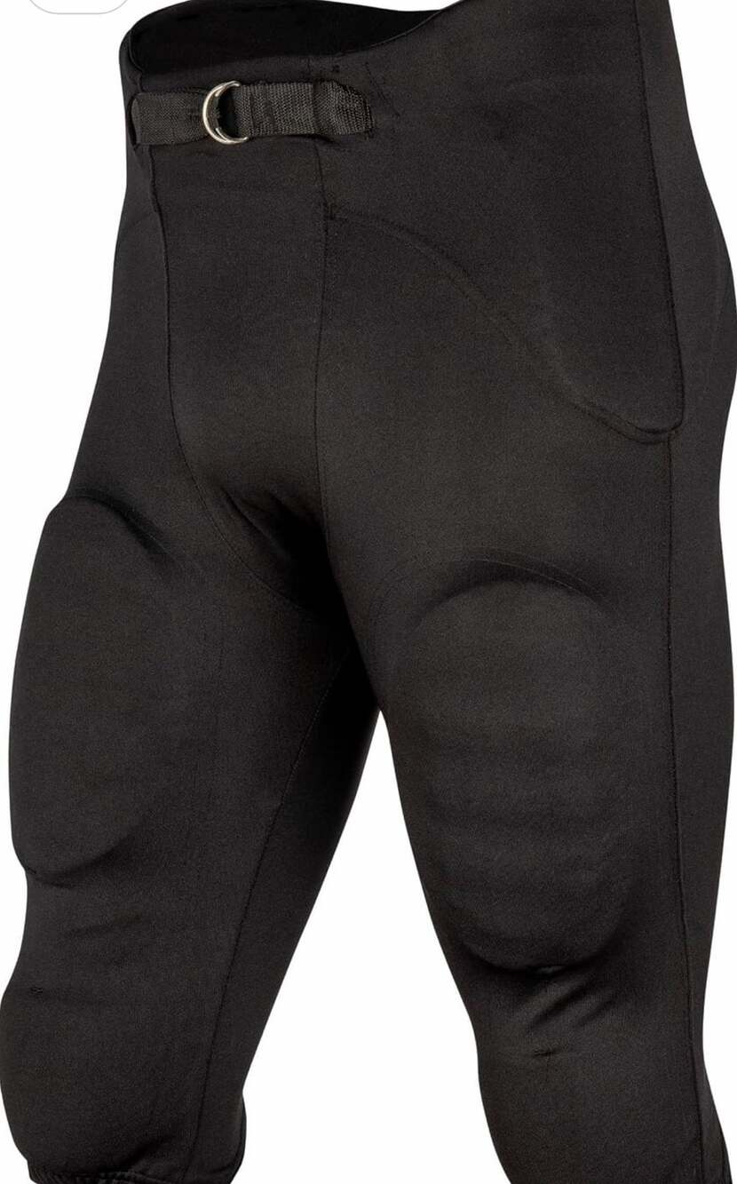 Champro FPU13 Safety Integrated Football Practice Pants Youth L Black
